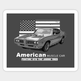 GTO The Judge American Muscle Car 60s 70s Sticker